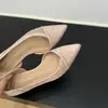 Zapatos de mujer de 4 cm de altura, con pedrería, punta fina, corte lateral, estilo hada de verano 2026, sandalias de malla con suela blanda