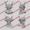 Cosplay Transfronterizo Más Vendido Fiesta de Baile Eva Sombrero Máscara de Terror de Halloween Accesorios de Juego de Roles para Actuación Escénica