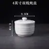 Olla para Sopa de Nido de Pájaro Olla de Cerámica para Sopa Baño María con Tapa Tazón para Huevos al Vapor Postre Saludable Bocadillos Shaxian Olla de Barro para Estofado Revestimiento Interior Creativo