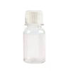 50 100 200/500 ml botella de plástico transparente boca pequeña botella con escala PET sub-embotellado tapa a prueba de manipulaciones botella para líquidos