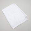 Bolsa de lavandería gruesa blanca con doble cordón, red gruesa, red fina, para lavar a máquina, especial para ropa sucia