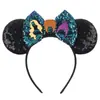 Amazon Diadema de Cumpleaños para Niña Lazo Lentejuelas Diadema Tema Frozen Accesorios para el Cabello de Niños