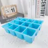Macetas para Plántulas Transfronterizas, Cajas de Semillas para Cultivo, Bandejas para Plántulas Humectantes y Cálidas, Cajas de Plástico para Plántulas de 12 Agujeros Desmontables y Reutilizables