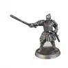 Metal Mar del Caos Piratas Capitán Soldado Modelo Juguete Regalo Pieza de Juego de Mesa para Hombres Adornos Auricular