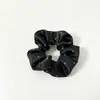 Novo Scrunchie de Cetim Estilo Coreano com Strass, Elástico Simples e Versátil para Coque, Corda de Cabelo Elegante Atacado