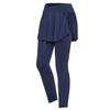 Pantalones Deportivos para Mujer para Yoga, Primavera y Otoño, Pantalones de Running Fitness de Secado Rápido, Pantalones tipo falda Falsos de Dos Piezas de Cintura Alta, Pantalones Delgados de Corte Ajustado