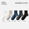 Calcetines de Seda de Morera para Hombre Calcetines de Media Caña Verano Malla Fina Transpirable Absorbente de Sudor Antibacterianos Blancos Casual Calcetines para Hombre