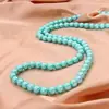 Contas soltas de imitação de pérola de vidro coloridas, materiais para colares e acessórios artesanais DIY, atacado