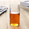 Copo de Vidro Borossilicato Resistente ao Calor Anti-Explosão Redondo Simples Tubo Reto Copo de Água Copo com Canudo Copo de Leite Pode Personalizar Logo