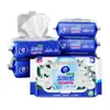 Papel Higiênico Úmido Vinda Camellia para Limpeza Íntima, 80 Folhas Pacote Grande, Esterilizante, VW3439-A, Pacote Econômico