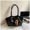 Bolsa de Axila Grande Capacidad Estilo Francés 2026, Bolso Tote Moda Vintage Primavera, Bolso de Hombro Casual para el Trabajo
