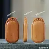 Jujube Madeira Fulminada DIY Pingente de Madeira Trançado à Mão Enfeite para Pendurar no Carro Acessório de Artesanato em Madeira