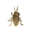 Novedad de latón vintage de gran venta transfronteriza, adorno de mosca grande, cucaracha, escritorio, modelo creativo de insecto