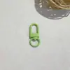Chaveiro de Fivela de Porta Colorida Pintada Pingente de Joia Corrente de Chaveiro Acessórios para Capa de Celular Joias DIY Atacado