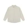 Ropa Vintage Yidao Otoño 2026 Nueva Camisa Retro China de Cuello Alto Estilo Old Money Masculino Casual Holgada