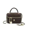 Bolso de Cadena de Diamantes Mini Bolso para Mujer Otoño e Invierno 2025 Nuevo Textura de Alta Gama Estilo Extranjero Versátil Cruzado de Mano Bolso Pequeño