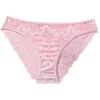 Ropa Interior Transfronteriza para Mujer Talla Grande Ropa Interior de Encaje Entrepierna Antibacteriana de Algodón Puro Cómoda Calzoncillos de Encaje de Alta Elasticidad para Mujer