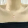 Colar Pequeno Cubo de Açúcar em Prata de Lei 925 para Mulheres, Design Nicho Estilo Ins com Pingente de Zircônia Microincrustado, Corrente para Clavícula, Presente Atacado
