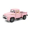 1:43 Pickup de Aleación Vintage Modelo de Coche Clásico Adorno de Coche de Juguete Regalo de Cumpleaños para Niño