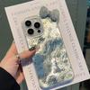 Patrón de Glaciar de Gama Alta Adecuado para Funda de Teléfono Móvil Apple 16Pm Iphone14 Lunares 15m Impar 11 Corazón Lazo
