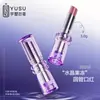 Tubo de Lipstick Semitransparente que Ceñe la Cintura, Tubo de Brillo de Labios Sólido con Acabado Espejo, Tubo de Lipstick Jelly para Labios Voluminosos con Espejo de Copa Sellado Antiadherente