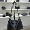 Estilo Coreano Simple Portátil Bolso Cuadrado Pequeño para Mujer 2025 Nuevo Negro Bolso Tote de Alta Gama Bolso Bandolera