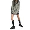 Sudadera Fina Estilo Europeo y Americano 2025 para Mujer, Primavera y Otoño, Tallas Grandes, Estampada, Corte Holgado, Estilo Bf, Estilo Perezoso, Manga Larga, Exportación