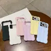 Funda Nube de Rejilla 3D para Apple 17ProMax, iPhone16, Niche Algodón Nube Blanca Modelo Nuevo
