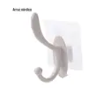 Grande capuz casaco não perfurado forte adesivo gancho da porta plástico sem pregos Nordic Household Hats Gancho de roupas