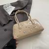 2025 Nuevo Bolso de Hombro para Viajero de Temperamento Simple de Moda Retro Niche Sobaco Gran Capacidad Bolso de Mujer de Moda