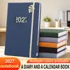 Calendario Inglés Transfronterizo 2027 Libro de 365 Días Cuaderno de Agenda A5 Cuaderno de Eficiencia Venta al por Mayor Planificador de Comercio Exterior