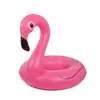 Porta-copos inflável de brinquedo PVC Porta-copos aquático Porta-copos de flamingo Bandeja flutuante para bebidas Porta-copos interno Inflável