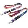Lanyard de hebilla de transferencia térmica desmontable, lanyard para tarjeta de identificación de empleado, 20 mm de ancho, llavero, formulación