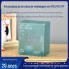 Caixa Alimentícia Transparente Quadrada de Plástico PVC para Saquinhos de Chá de Flor para Animais de Estimação Caixa de Embalagem Fosca de PP Caixa de Presente Personalizada para Pequenas Quantidades