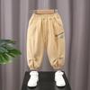 Pantalones Anti-mosquitos para Niños Pato Amarillo Verano Delgados para Niños Pantalones Casuales Transpirables para Bebé Pantalones de Verano para Niños Pequeños