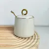 Frasco de Condimento de Lujo Ligero Frasco de Condimento Individual Frasco para Sal Azúcar Doméstico Frasco para Chile Botella para Salsa de Soya Botella para Condimento de Cocina