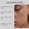 Pluma para el Cuidado de la Piel Vorvita Cuidado Suave Limpieza Superficie Corporal Pluma de Presión Cómoda para el Cuidado
