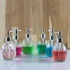 Porta Sabonete Vidro Líquido Redondo Sortido 350ml - Lyor