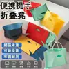 Taburete Plegable Tipo Tarjeta, Cesta Multifuncional Portátil para Acampar y Pescar al Aire Libre, Taburete de Plástico Portátil Plegable