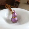 Cadena para Suéter de Calabaza de Esmalte Colorido Estilo Chino Original Nuevo Otoño e Invierno Cadena Ligera de Lujo Cadena de Cuello Versátil de Gama Alta para Mujer