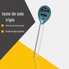 Detector de jardinagem três em um medidor de pH higrômetro de solo testador de iluminância medindo valor de pH