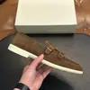 Mocassins de Freira com Fivela Dupla Transfronteiriços STN Camurça Solado Macio Retro Uso Diário Slip-on Casual Sapatos de Couro