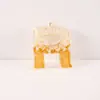 Acessórios decorativos DIY de carta em inglês transfronteiriços chaveiros de resina semiacabados pingentes para mochila atacado do fabricante