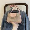 Bolso Único Texturizado para Axila para Mujer 2026 Nuevo de Moda Verano Bolso Pequeño Cruzado Moda Bordado de Seda Versátil Bolso Cuadrado Pequeño