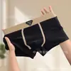Ropa Interior Nueva para Hombre, Algodón Puro, Forro Jacquard, Suave, Elegante, Cómoda, Transpirable Calzoncillos Tipo Bóxer para Hombre