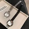 Reloj Ornamental Hello Kitty Lindo Subcultura Y2K Cuarzo Dibujos Animados Malla Metálica con Hebilla Magnética