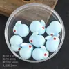 Cuentas Sueltas de Conejo Cerámico de Dibujos Animados Infantiles Material para Pulsera de Cuentas DIY Cadena de Teléfono Móvil Accesorios de Joyería Cuentas de Animales