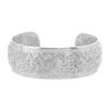 Pulseira de Prata Miao Estilo Étnico Vintage Pulseira Aberta Larga Distinta Novo Estilo Chinês Estilo Antigo Pulseira de Prata Artesanal de Guizhou para Mulheres