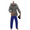6 pontos soldier babi 11,5 polegadas brinquedo de suéter para homens e mulheres vestível boneca super modelo roupas de vestir malha
