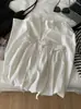 Calça Larga Yamamoto de Algodão Tencel com Caimento Relaxado para Mulheres, Elegante Estilo Coreano Emagrecedor Versátil Calça de Perna Curva, Calça de Outono Comprimento Total Atacado